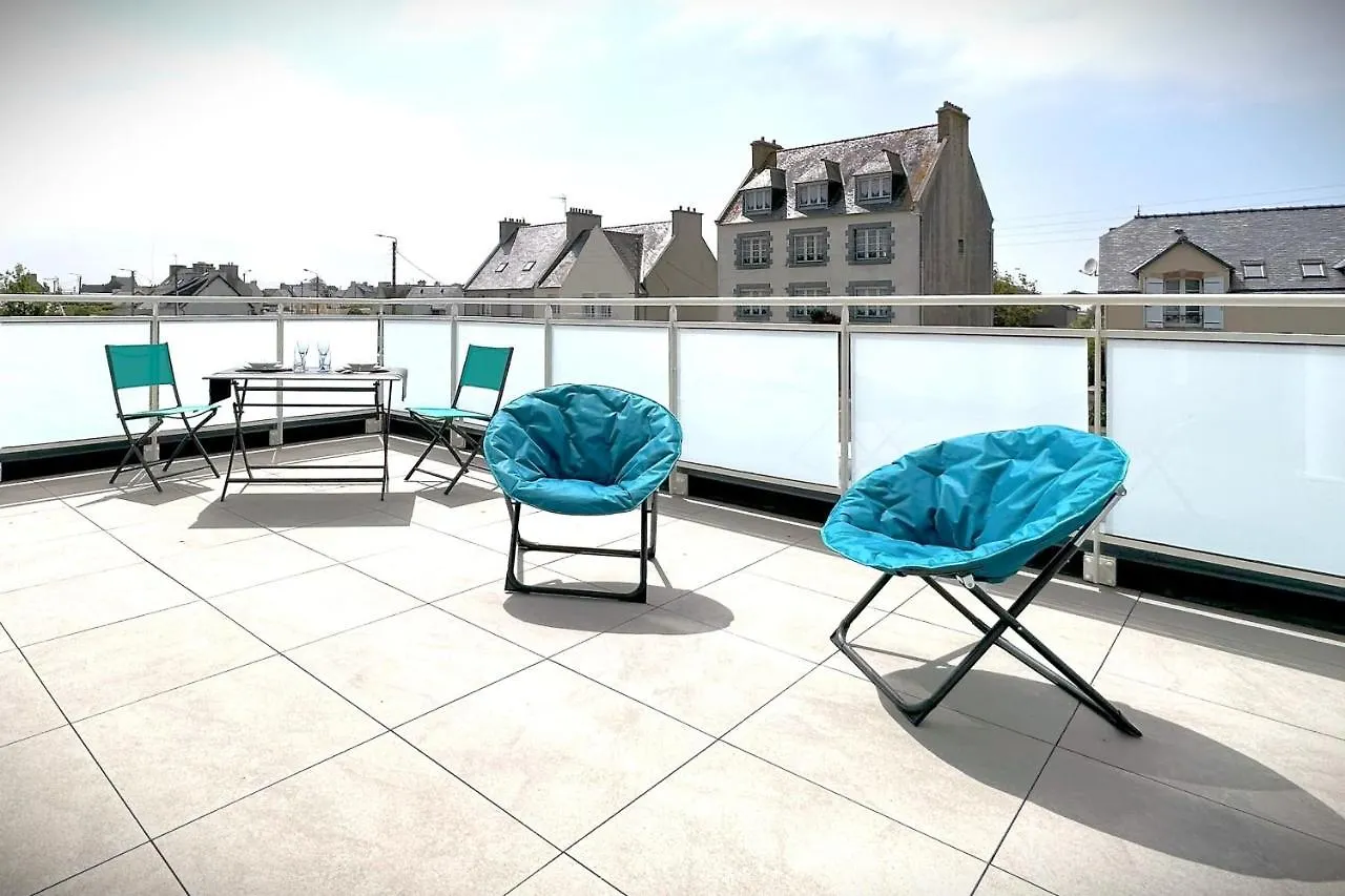 Apartment Le Grand Large-Appart Proche Mer Avec Terrasse Brignogan-Plages