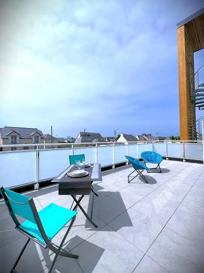 Apartment Le Grand Large-Appart Proche Mer Avec Terrasse Brignogan-Plages France